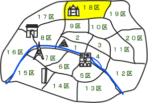 ビューティーモノップの地図