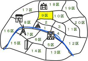ア・レトワール・ドール の地図